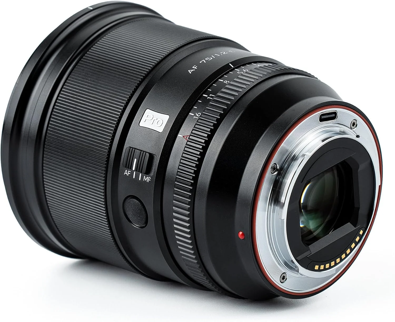 لنز ۷۵mm f/1.2 E ویلتراکس پرو برای مانت Sony E، لنز پرایم ۷۵ میلی‌متری با فوکوس خودکار برای دوربین‌های بدون آینه Sony E مانت a7 a6700 a6500