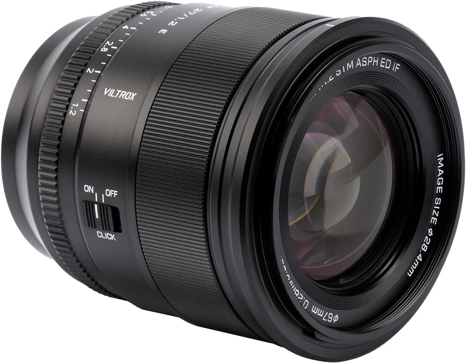 لنز پرایم 27mm f/1.2 VILTROX PRO با فوکوس خودکار برای دوربین های سونی E-Mount مدل a7 a6700 a6500 لنز پرایم 27mm f/1.2 VILTROX PRO با فوکوس خودکار برای دوربین های سونی E-Mount مدل a7 a6700 a6500