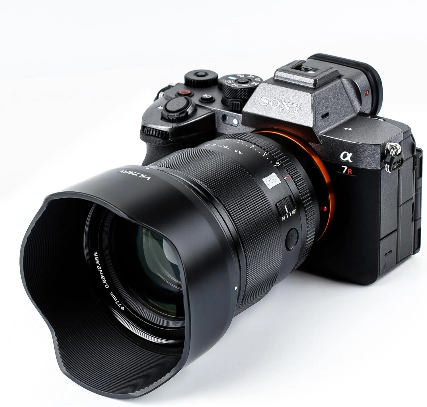 لنز ۷۵mm f/1.2 E ویلتراکس پرو برای مانت Sony E، لنز پرایم ۷۵ میلی‌متری با فوکوس خودکار برای دوربین‌های بدون آینه Sony E مانت a7 a6700 a6500