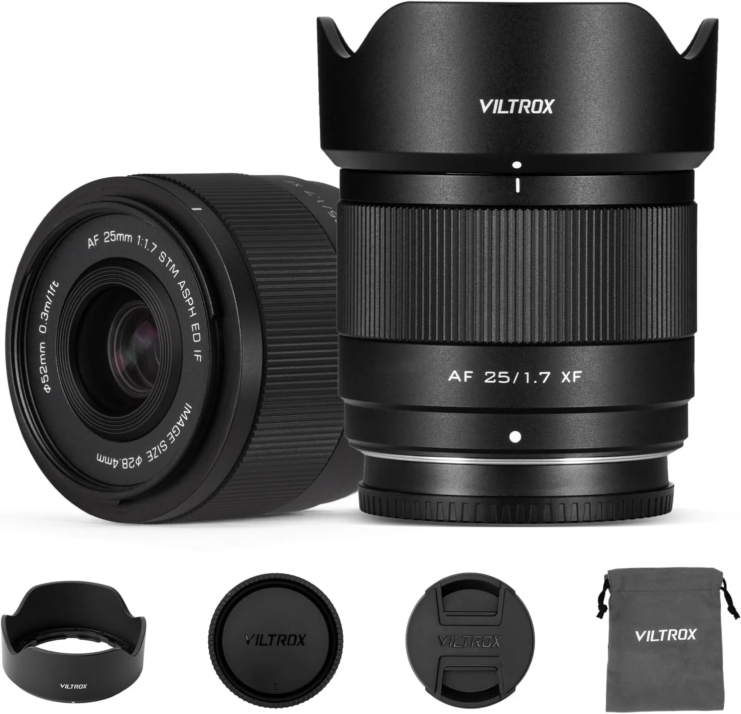 لنز ویلتراکس 25mm F1.7 Air XF، لنز پرایم با دهانه باز و مانت X، فوکوس خودکار، مناسب دوربین های فوجی فیلم
