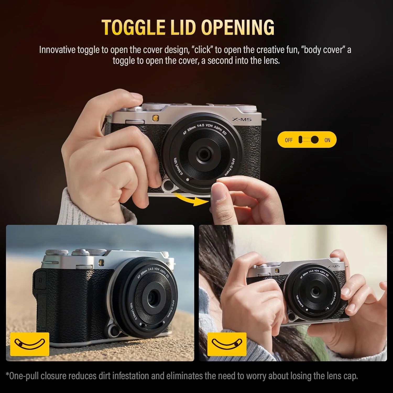 لنز فوق العاده نازک و پنکیکی ویلتراکس 28mm F4.5 با دهانه X و فوکوس خودکار، 28 میلی متر f/4.5 با اندازه تراشه XF و زاویه دید عریض تمام فریم برای فوجی لنز فوق العاده نازک و پنکیکی ویلتراکس 28mm F4.5 با دهانه X و فوکوس خودکار، 28 میلی متر f/4.5 با اندازه تراشه XF و زاویه دید عریض تمام فریم برای فوجی