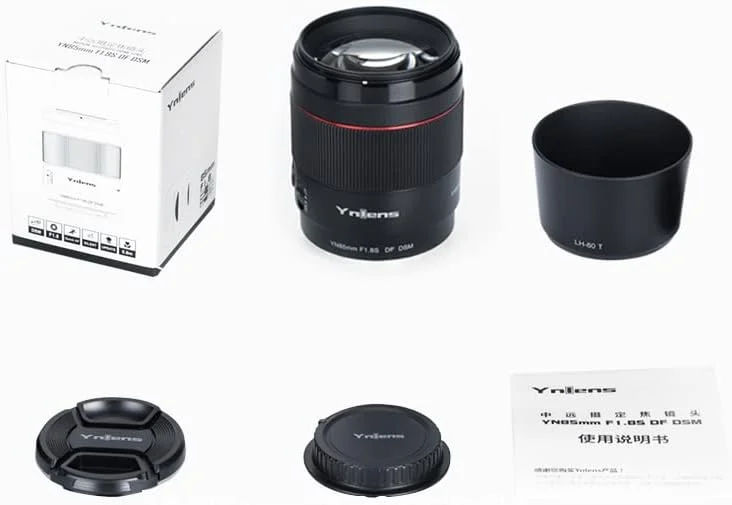 لنز پرایم فول فریم YONGNUO YN85mm F1.8S DF DSM برای دوربین های بدون آینه Sony E Mount - مشکی