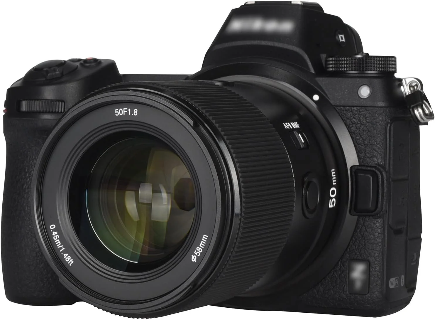 لنز استاندارد پرایم 50mm F1.8Z DF DSM با فوکوس خودکار و دهانه Z نیکون YONGNUO لنز استاندارد پرایم 50mm F1.8Z DF DSM با فوکوس خودکار و دهانه Z نیکون YONGNUO