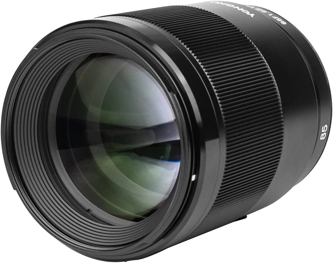 لنز پرایم تله فوتو متوسط یونگنو 85mm F1.8S DF DSM برای مانت Sony E، لنز پرتره فول فریم مشکی لنز پرایم تله فوتو متوسط یونگنو 85mm F1.8S DF DSM برای مانت Sony E، لنز پرتره فول فریم مشکی