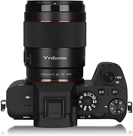 لنز پرایم فول فریم YONGNUO YN85mm F1.8S DF DSM برای دوربین های بدون آینه Sony E Mount - مشکی
