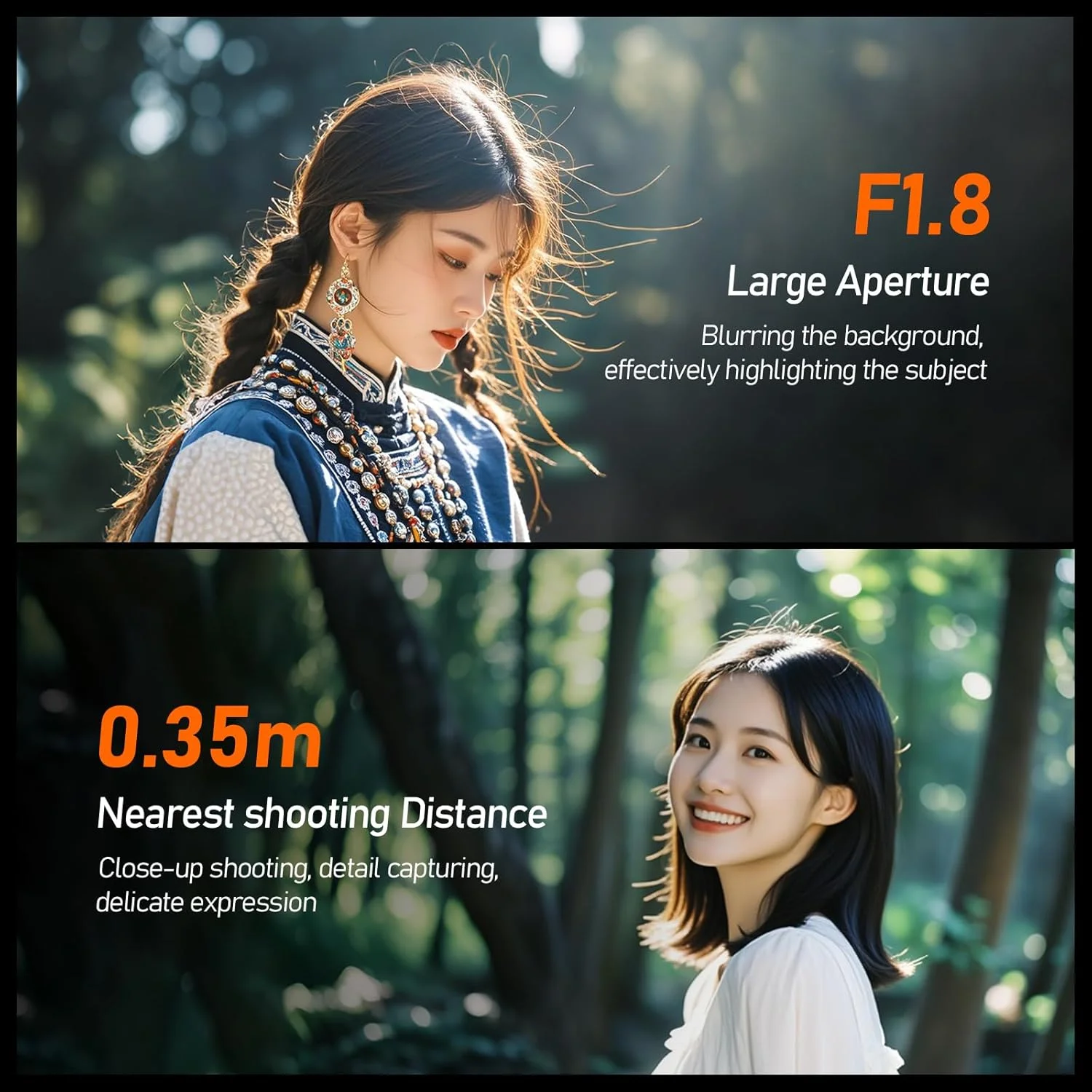 لنز YONGNUO YN50MM f1.8 II با مانت Canon EF، لنز 50mm f/1.8 با دیافراگم باز، فاصله کانونی 0.35 متری، لنز پرایم استاندارد برای Canon 5D IV 1DX I 200D II 850D 7D 6DII (سفید) لنز YONGNUO YN50MM f1.8 II با مانت Canon EF، لنز 50mm f/1.8 با دیافراگم باز، فاصله کانونی 0.35 متری، لنز پرایم استاندارد برای Canon 5D IV 1DX I 200D II 850D 7D 6DII (سفید)