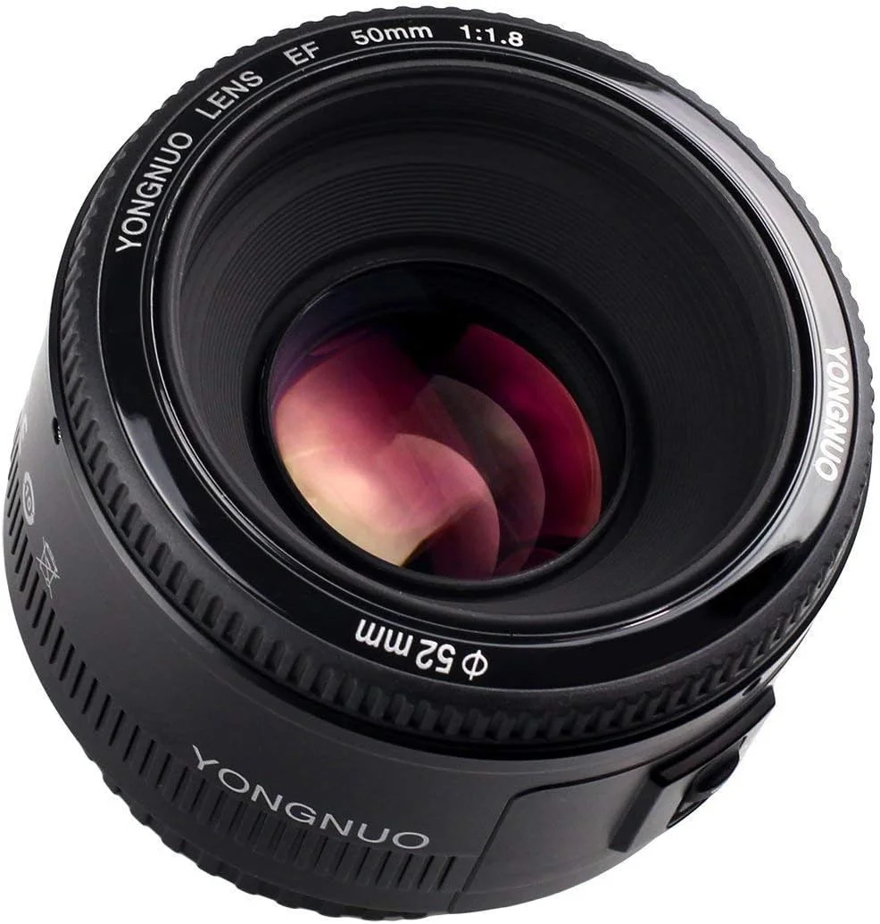 لنز استاندارد واید یونگنو EF YN 50mm F/1.8 1:1.8 برای دوربین دیجیتال کانن Rebel