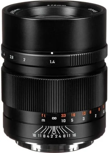 لنز زایپان میتاکون ژونگی Speedmaster 65mm f/1.4 برای دوربین فوجی GFX مانت مدل 50S 50R