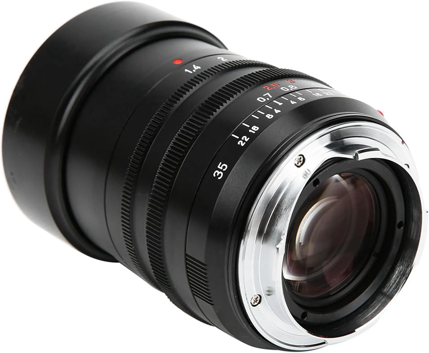 لنز، Lingo Long Luccina Long F1.4 حداکثر دیافراگم 64 درجه پرسپکتیو برای دوربین های نصب Moom برای تعمیرکاران لنز