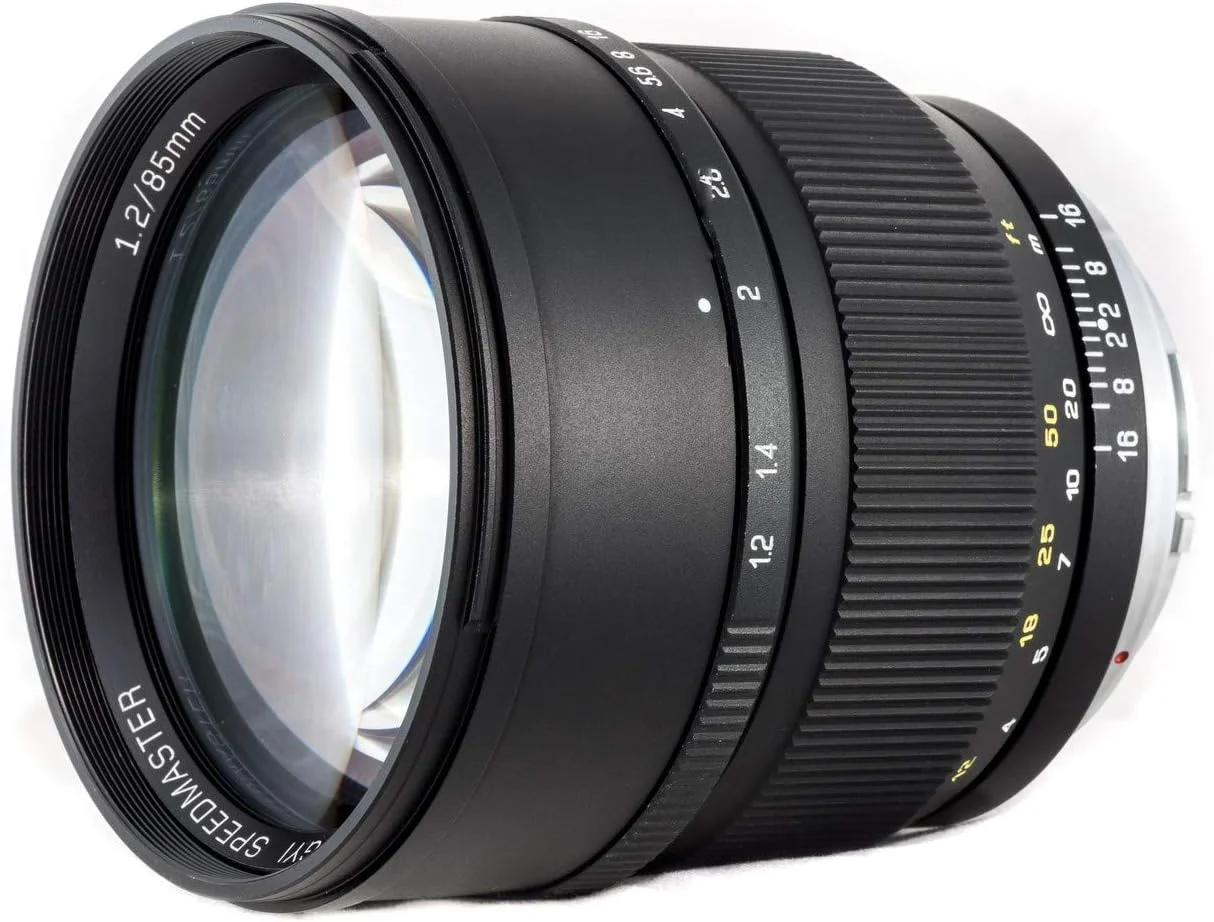 لنز پرایم دوربین فول فریم Zhongyi Mitakon 85mm f/1.2 Fuji G مشکی