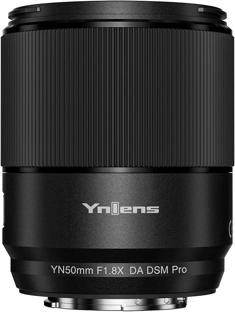 لنز استاندارد پرایم یونگنو YN50MM F1.8X DA DSM Pro با فوکوس خودکار APS-C برای دوربین های فوجی X-Mount