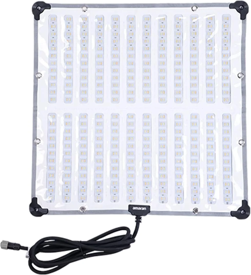 صفحه نور LED انعطاف پذیر Aputure Amaran F22x، 200 وات، دو رنگ 2500K~7500K، پشتیبانی از کنترل برنامه برای فیلمسازان، تهیه کنندگان ویدیو و عکاسان