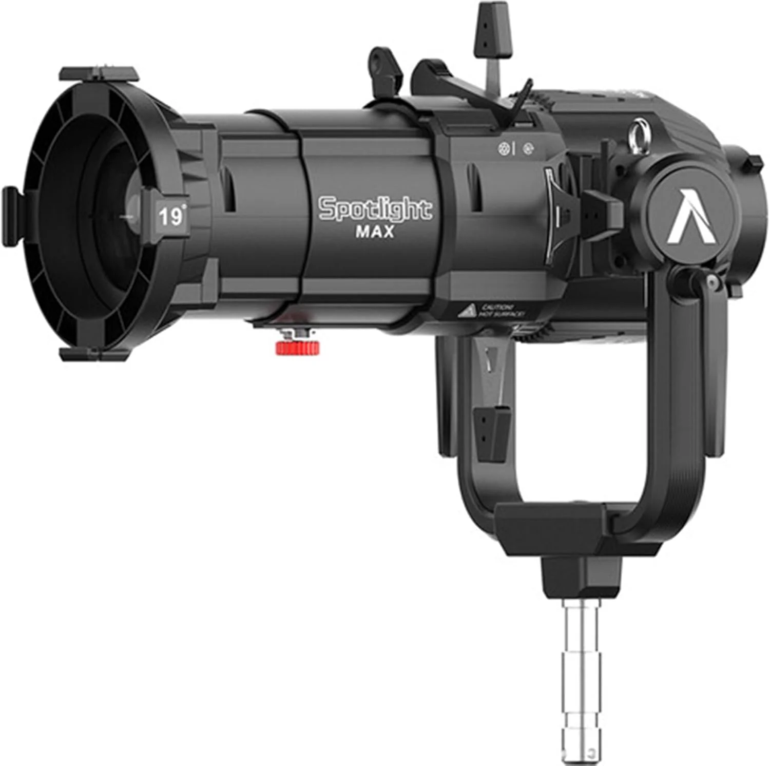 کیت نورافکن Aputure Spotlight Max با لنز پروژکتور مانت بوئنز برای چراغ های ویدئویی LED پرقدرت سری Aputure LS 600 و LS 1200d Pro (کیت لنز Spotlight Max 19°)