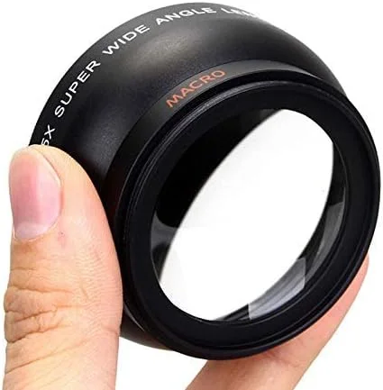 لنز واید انگل 58 میلیمتری 0.45X با قابلیت ماکرو برای دوربینهای کانن D550 D500 D600 D1000 با کیفیت HD لنز واید انگل 58 میلیمتری 0.45X با قابلیت ماکرو برای دوربینهای کانن D550 D500 D600 D1000 با کیفیت HD