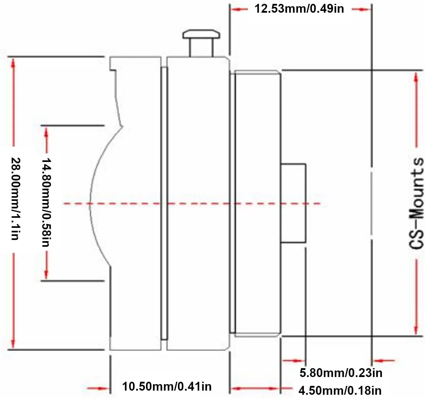 لنز دوربین مداربسته 2.1 میلیمتری 3 مگاپیکسلی CS Mount با زاویه دید گسترده، آلیاژ آلومینیوم برای دوربینهای امنیتی خانگی لنز دوربین مداربسته 2.1 میلیمتری 3 مگاپیکسلی CS Mount با زاویه دید گسترده، آلیاژ آلومینیوم برای دوربینهای امنیتی خانگی