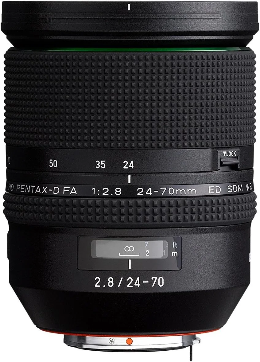 لنز زوم استاندارد با کارایی بالا HD PENTAX-D FA 24-70mmF2.8ED SDM WR زاویه فوق عریض 24 میلیمتری، ساختار مقاوم در برابر شرایط جوی، قدرت تصویربرداری استثنایی، شیشه ED، لنز Aspherical، جدیدترین پوشش لنز لنز زوم استاندارد با کارایی بالا HD PENTAX-D FA 24-70mmF2.8ED SDM WR زاویه فوق عریض 24 میلیمتری، ساختار مقاوم در برابر شرایط جوی، قدرت تصویربرداری استثنایی، شیشه ED، لنز Aspherical، جدیدترین پوشش لنز