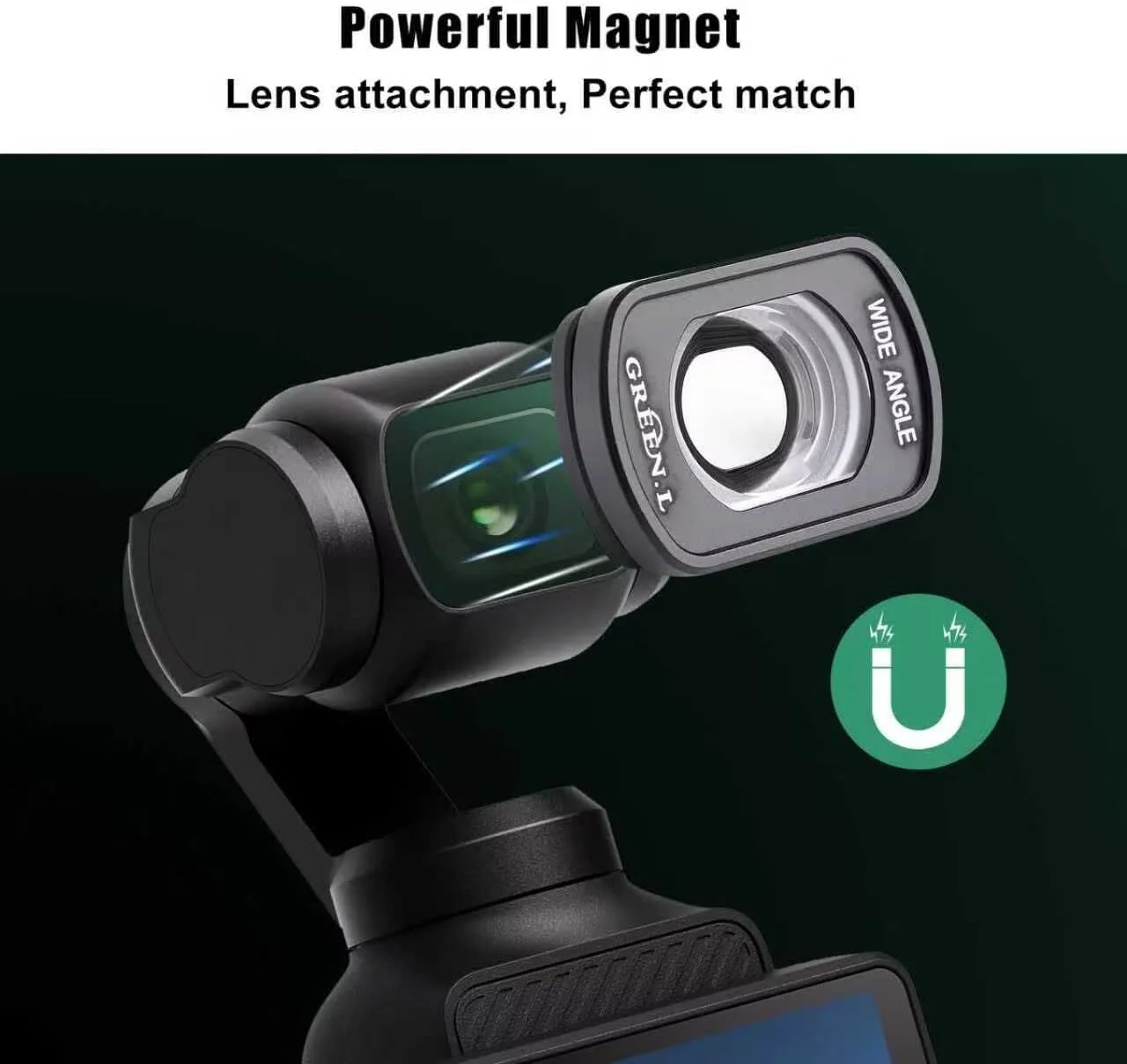 لنز واید انگل 0.75X سازگار با DJI OSMO Pocket 3 لنز واید انگل 0.75X سازگار با DJI OSMO Pocket 3