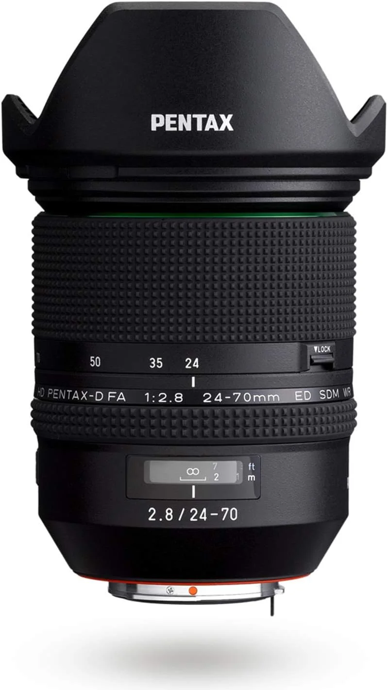 لنز زوم استاندارد با کارایی بالا HD PENTAX-D FA 24-70mmF2.8ED SDM WR زاویه فوق عریض 24 میلیمتری، ساختار مقاوم در برابر شرایط جوی، قدرت تصویربرداری استثنایی، شیشه ED، لنز Aspherical، جدیدترین پوشش لنز لنز زوم استاندارد با کارایی بالا HD PENTAX-D FA 24-70mmF2.8ED SDM WR زاویه فوق عریض 24 میلیمتری، ساختار مقاوم در برابر شرایط جوی، قدرت تصویربرداری استثنایی، شیشه ED، لنز Aspherical، جدیدترین پوشش لنز