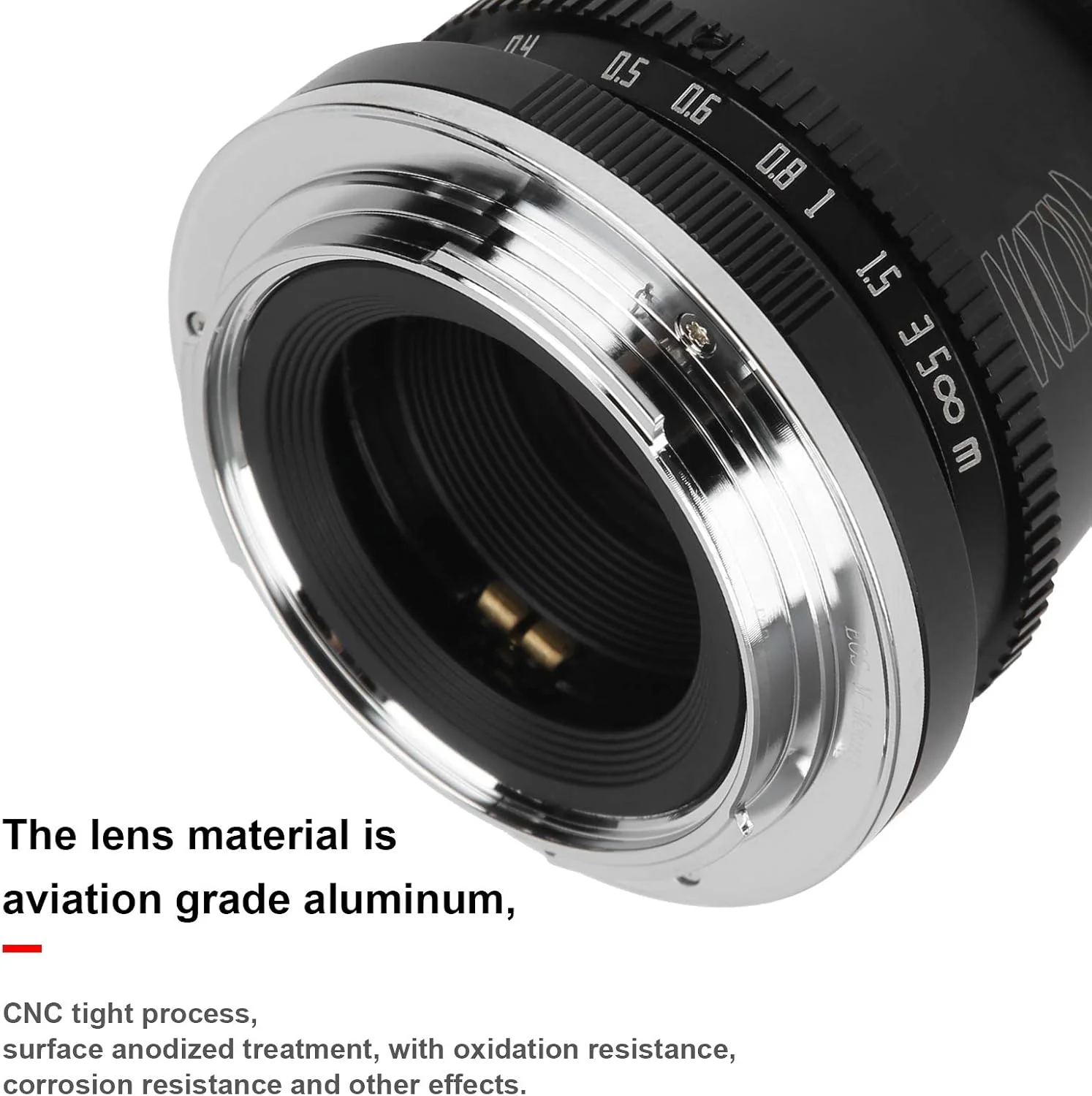 لنز پرتره 35 میلیمتری F1.4، لنز دوربین با دیافراگم بزرگ APSC - زاویه دید باز 45 درجه - برای Canon M3/M5/M6/M6 II/M10 با مانت EOSM لنز پرتره 35 میلیمتری F1.4، لنز دوربین با دیافراگم بزرگ APSC - زاویه دید باز 45 درجه - برای Canon M3/M5/M6/M6 II/M10 با مانت EOSM