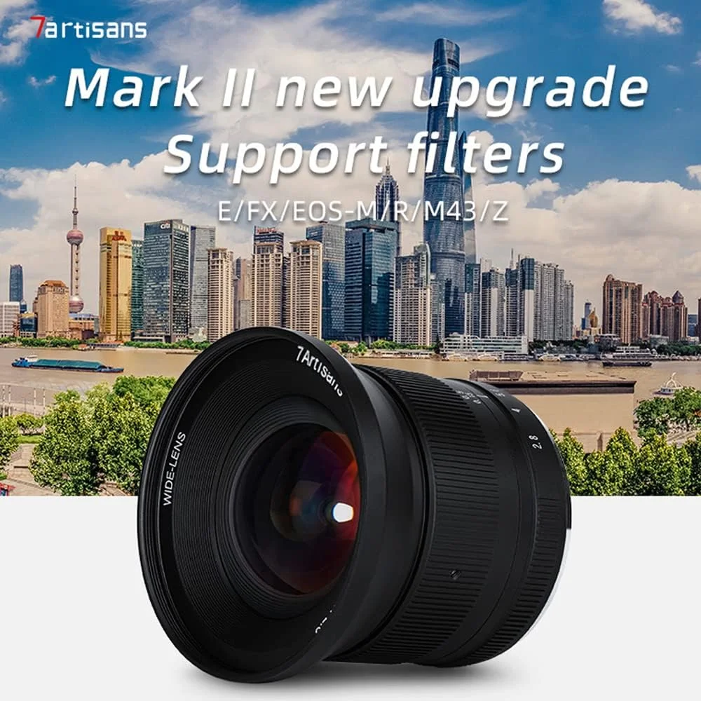 لنز واید انگل 7artisans 12mm F2.8 II، سازگار با دوربین های APS-C نیکون با مانت Z مدل های Z50 ZFC Z30 و Z5 Z6 Z7 Z6II Z9 در حالت APS-C لنز واید انگل 7artisans 12mm F2.8 II، سازگار با دوربین های APS-C نیکون با مانت Z مدل های Z50 ZFC Z30 و Z5 Z6 Z7 Z6II Z9 در حالت APS-C