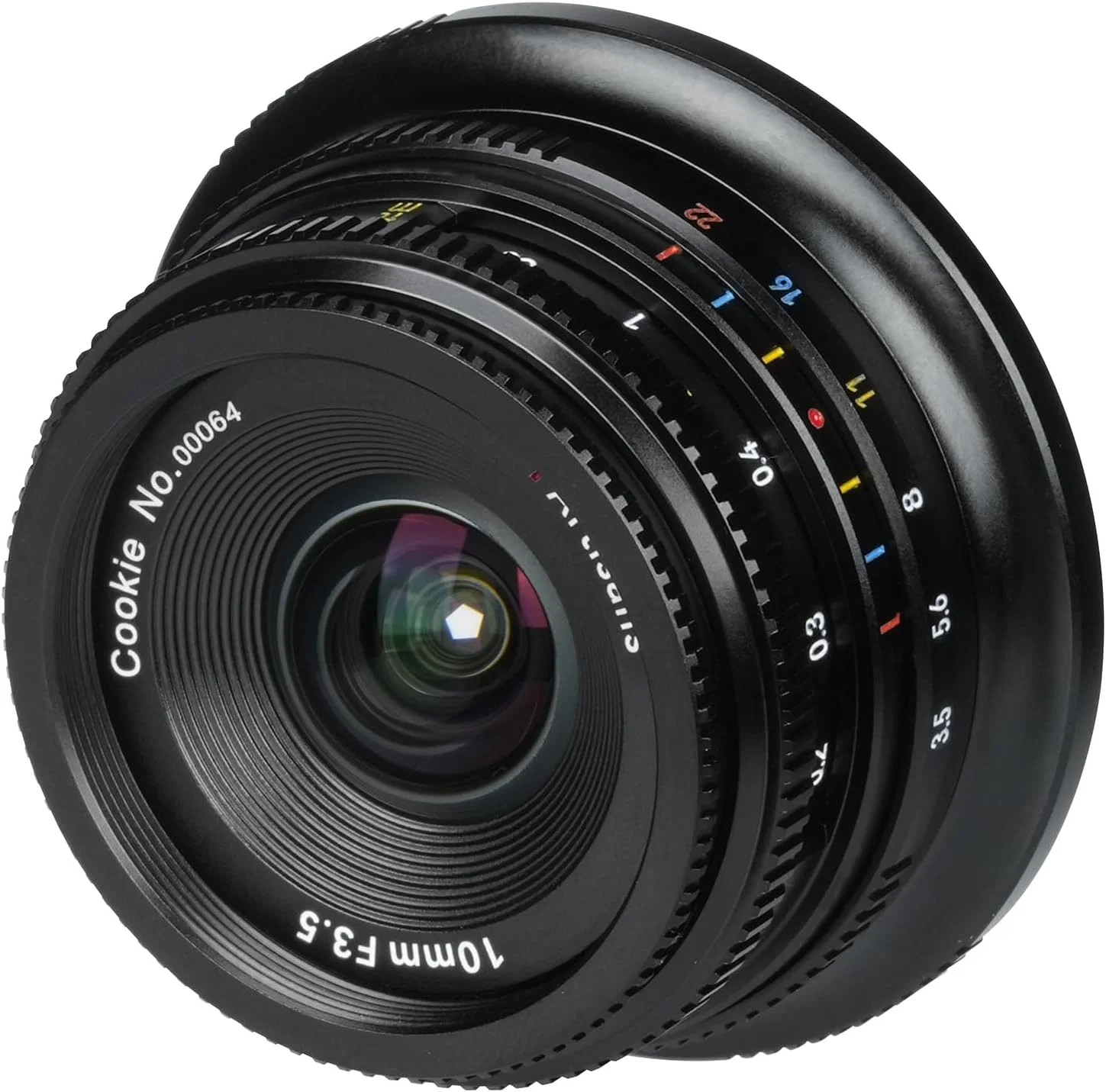 لنز دوربین 7Artisans 10mm F3.5 APS-C با زاویه دید عریض برای دوربین های بدون آینه فوجی X-Mount