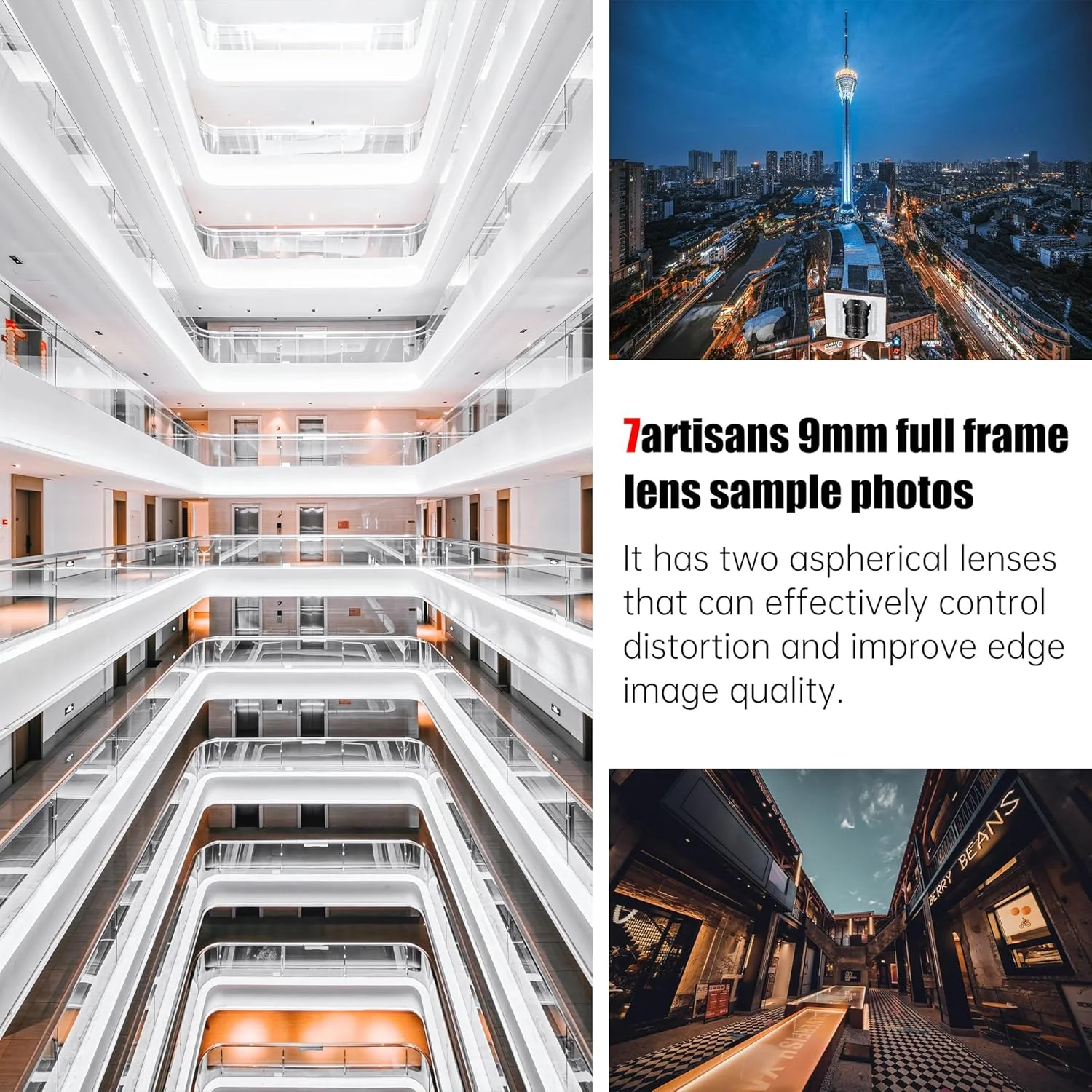 لنز 9mm F5.6 فول فریم 132 درجه واید-انگل 7artisans با کمترین میزان اعوجاج و حداقل فاصله فوکوس 0.2 متر، سازگار با سری Sony A7 A7R A75 A7SII (فیلترهای پشتی 34mm ND64 و ND1000) لنز 9mm F5.6 فول فریم 132 درجه واید-انگل 7artisans با کمترین میزان اعوجاج و حداقل فاصله فوکوس 0.2 متر، سازگار با سری Sony A7 A7R A75 A7SII (فیلترهای پشتی 34mm ND64 و ND1000)