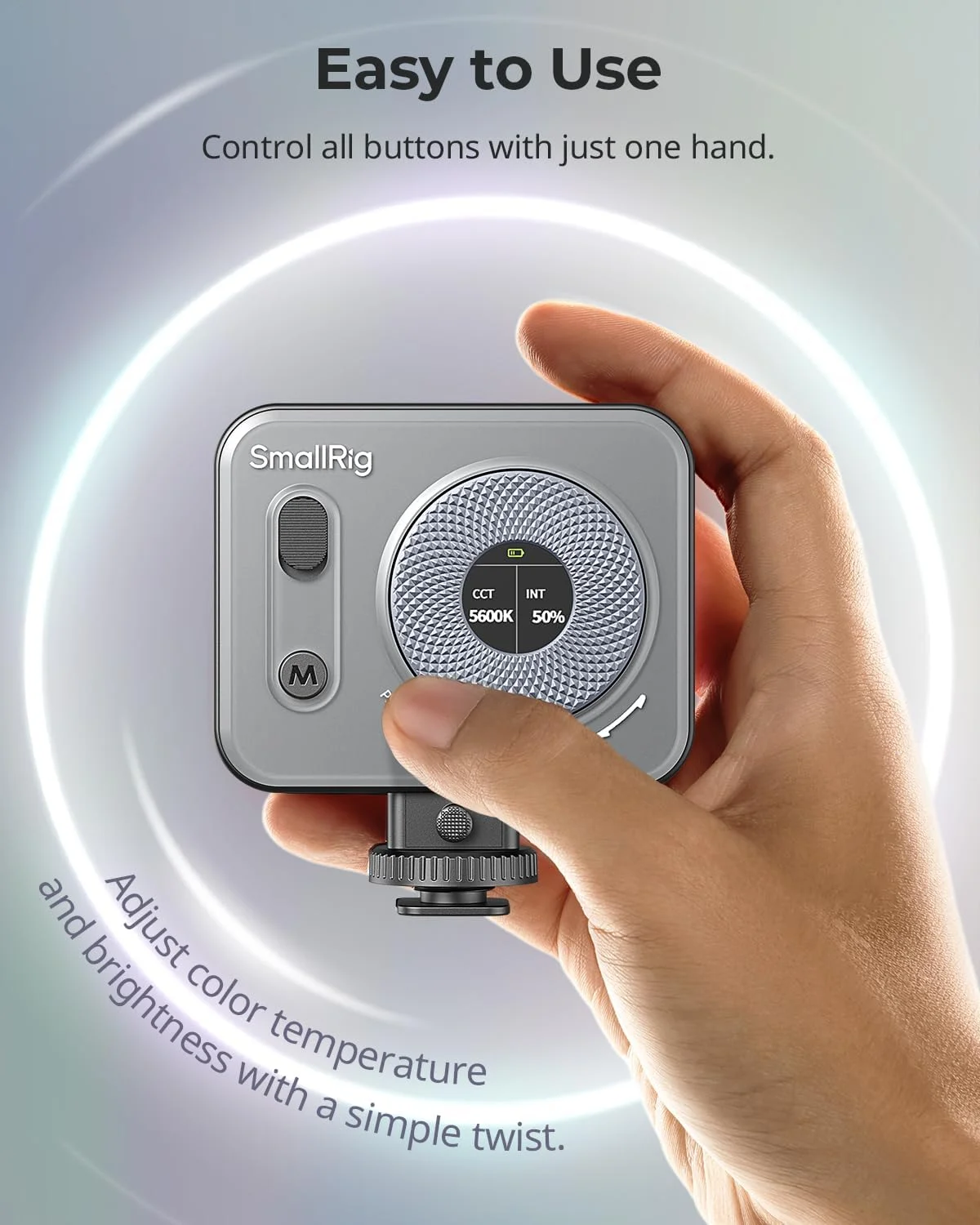 نور ویدئویی ال ای دی SmallRig Vibe P96 Pro، نور دوربین قابل حمل برای عکاسی، نور کفشک سرد، CRI95+، 2500-6500K، 5 جلوه ویژه، لوازم جانبی نور پرکننده برای تولید کننده محتوا، استریمینگ مشکی 4660 نور ویدئویی ال ای دی SmallRig Vibe P96 Pro، نور دوربین قابل حمل برای عکاسی، نور کفشک سرد، CRI95+، 2500-6500K، 5 جلوه ویژه، لوازم جانبی نور پرکننده برای تولید کننده محتوا، استریمینگ مشکی 4660