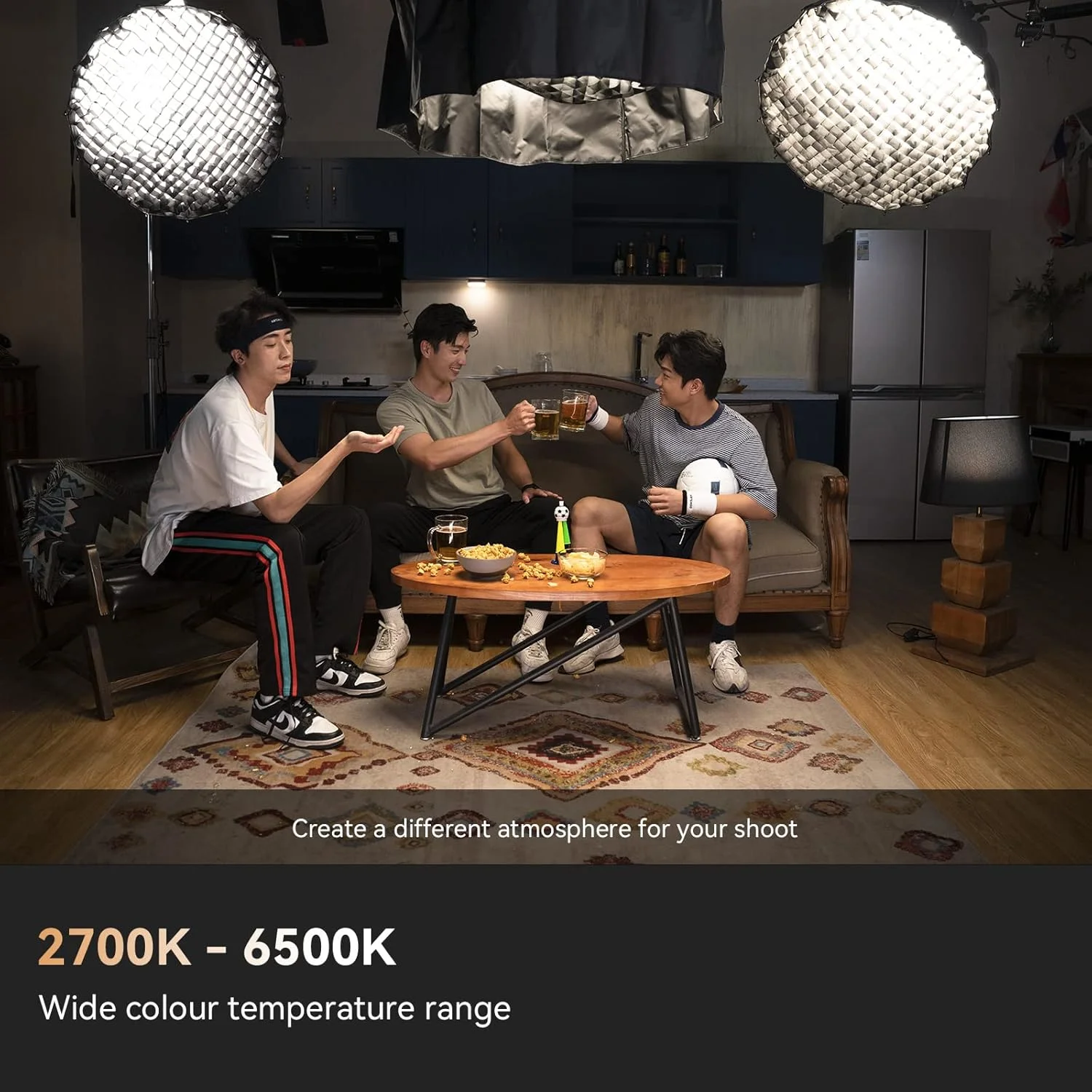 نور ویدئویی ال ای دی SmallRig RC350B COB (نسخه انگلستان) 3967