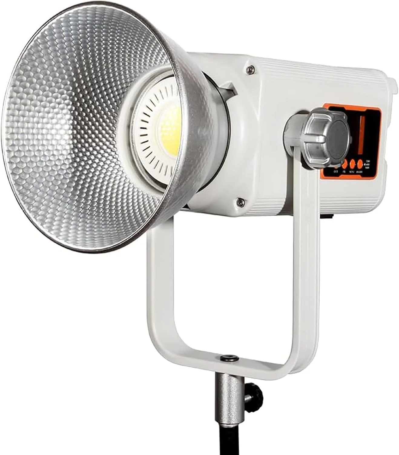 نور ویدئویی COB قابل حمل، نور کمکی پیوسته دو رنگ 2700-6500K، CRI بالا 98+ و لومن 30000lm، روشنایی قابل تنظیم 2700K-6500K و استثنایی، برای عکاسی و فیلمبرداری، استودیو