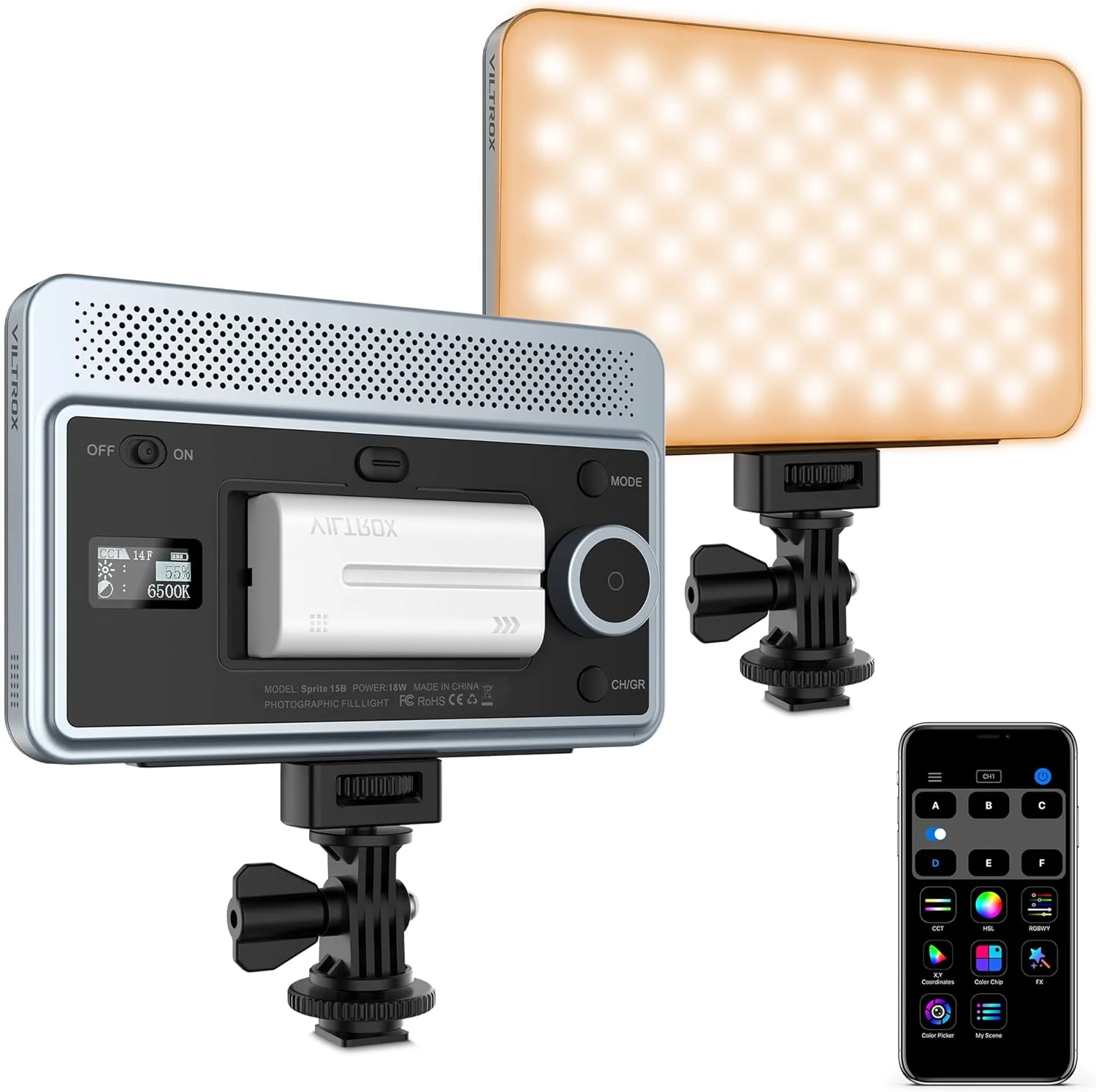 ست دو عددی نور LED برای عکس و فیلم، دو رنگ 2800-6500K با قابلیت تنظیم نور، نور مداوم LED USB، کیت نورپردازی عکاسی 68 اینچی با پایه سه پایه برای استودیوها، ضبط ویدیو یوتیوب و تیک تاک، پخش زنده بازی ست دو عددی نور LED برای عکس و فیلم، دو رنگ 2800-6500K با قابلیت تنظیم نور، نور مداوم LED USB، کیت نورپردازی عکاسی 68 اینچی با پایه سه پایه برای استودیوها، ضبط ویدیو یوتیوب و تیک تاک، پخش زنده بازی