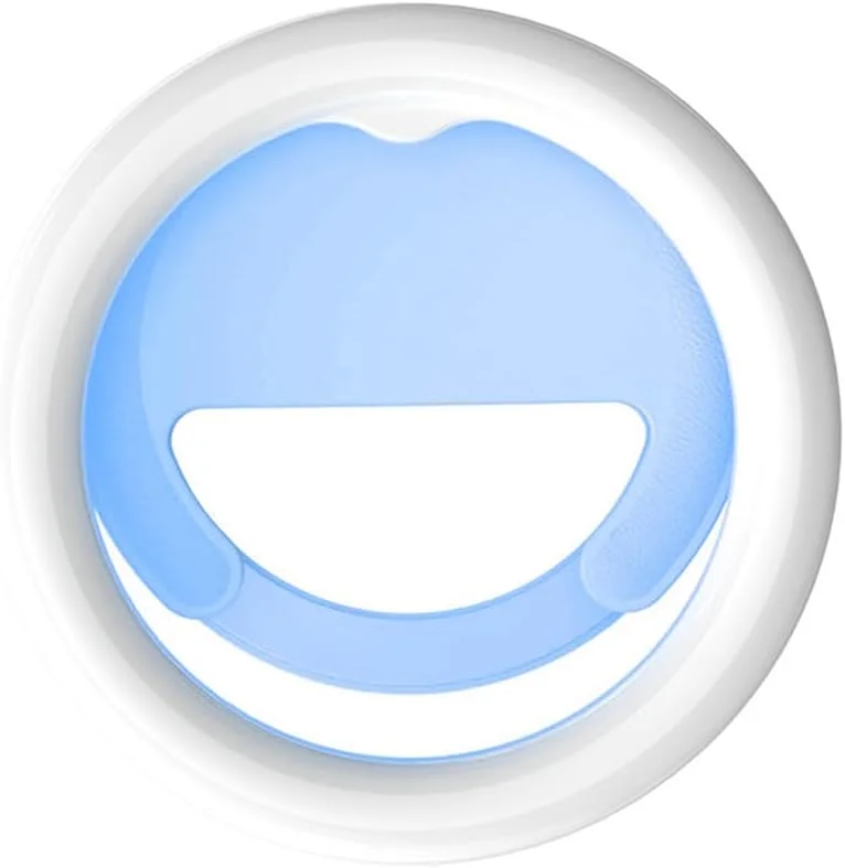 چراغ حلقه ای موبایل 2 وات دو رنگ گیره ای سلفی دمای رنگ 3000K-7000K با قابلیت تنظیم نور 5 سطح روشنایی چرخش 180 درجه سازگار با موبایل اندروید چراغ حلقه ای موبایل 2 وات دو رنگ گیره ای سلفی دمای رنگ 3000K-7000K با قابلیت تنظیم نور 5 سطح روشنایی چرخش 180 درجه سازگار با موبایل اندروید