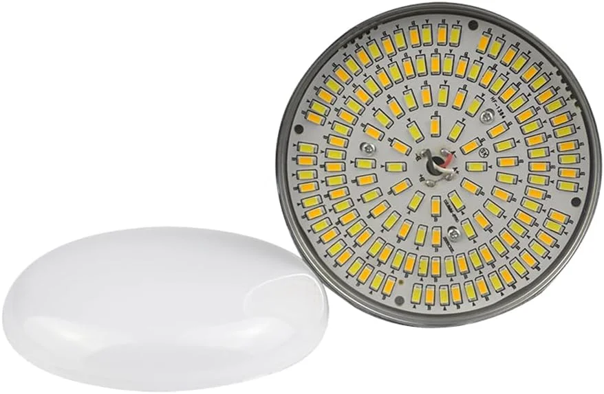 لامپ ال ای دی 95 وات 100-245 ولت E27 مناسب عکس و فیلم، نور روز، لامپ گرم، دو رنگ 3200K-5500K + کنترل از راه دور برای سافت باکس استودیو