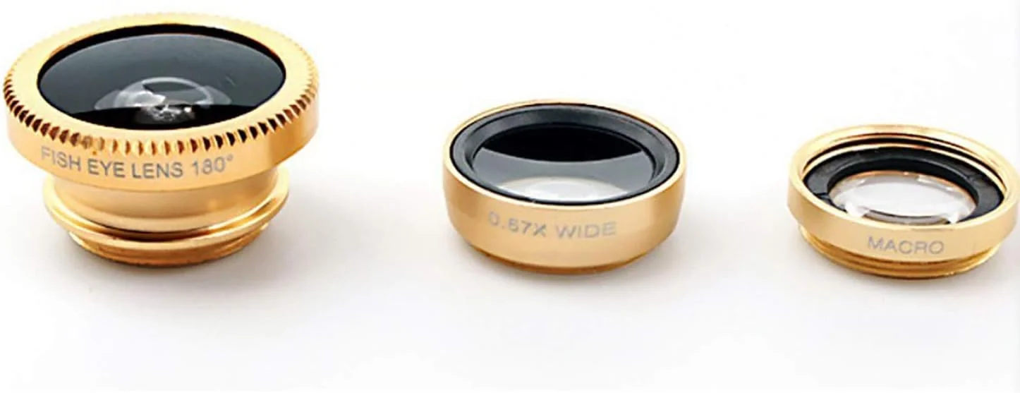 ست دوربین اکشن تک عددی با لوازم جانبی فراوان، لنز زاویه باز و لنز ماکرو، نصب آسان و بدون اعوجاج