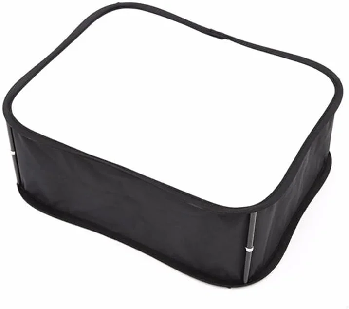 AECAM - پنل دیفیوزر سافت باکس فیلتر نرم تاشو برای نور ویدئویی ال ای دی YONGNUOs YN600L YN300 YN300III IV لوازم جانبی عکاسی (قرمز)