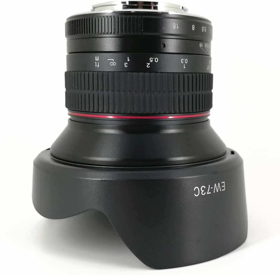 لنز زاویه باز 12 میلیمتری F2.8 دستی KaXINDAs برای دوربینهای بدون آینه اندروید، فوجیفیلم، کانن، المپوس و پاناسونیک f/2.8 (Canon EF-M) لنز زاویه باز 12 میلیمتری F2.8 دستی KaXINDAs برای دوربینهای بدون آینه اندروید، فوجیفیلم، کانن، المپوس و پاناسونیک f/2.8 (Canon EF-M)