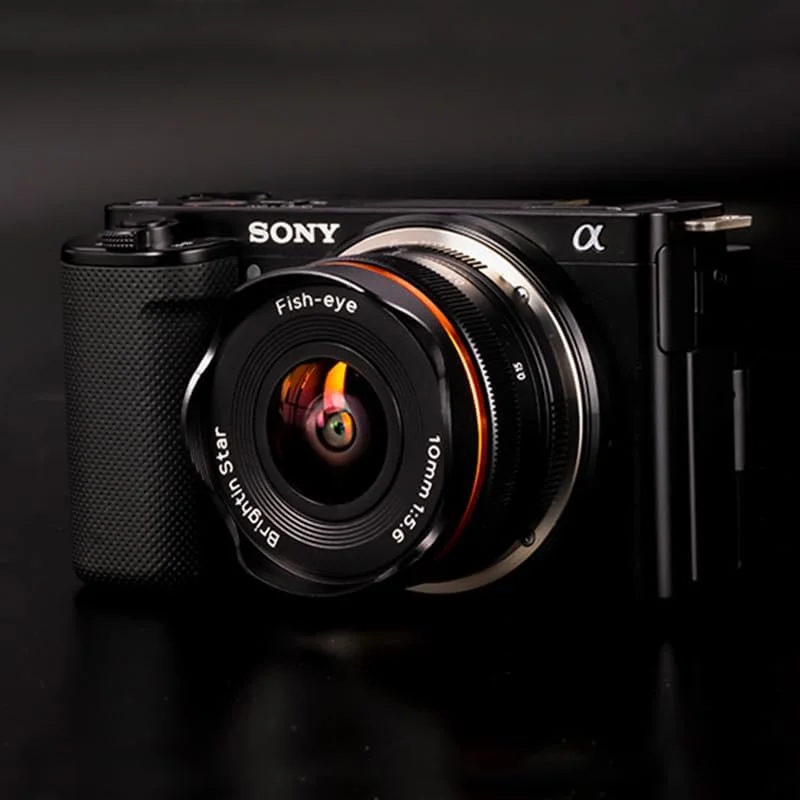 AECAM - CAMAECAM - لنز دوربین 10mm F5.6 واید انگل با فوکوس دستی برای لنزهای فوجی فیلم FX، کانن EOS M، سونی E، مانت M43 (مشکی M4/3) AECAM - CAMAECAM - لنز دوربین 10mm F5.6 واید انگل با فوکوس دستی برای لنزهای فوجی فیلم FX، کانن EOS M، سونی E، مانت M43 (مشکی M4/3)