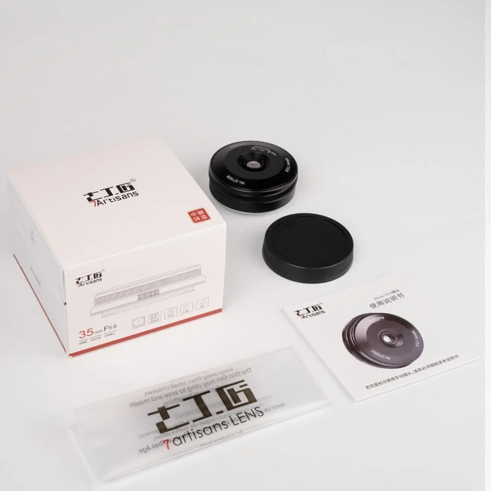 لنز 35mm F5.6 فول فریم 7artisanss، زاویه باز، دیافراگم بزرگ، فوکوس دستی، مناسب دوربین های E NIKON Z Canons R L Mount (7artisanss 35mm f5.6 L-Mount) لنز 35mm F5.6 فول فریم 7artisanss، زاویه باز، دیافراگم بزرگ، فوکوس دستی، مناسب دوربین های E NIKON Z Canons R L Mount (7artisanss 35mm f5.6 L-Mount)