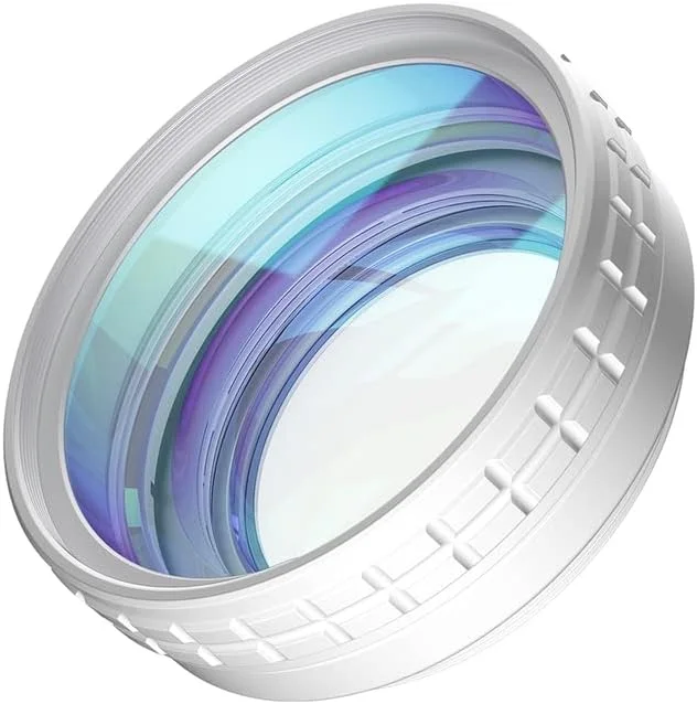 لنز زاویه باز 18 میلی متری ULANZI WL-1 به همراه لنز ماکرو HD 10X، لنز دوربین اضافی 2 در 1، مناسب برای اندروید و لوازم جانبی دوربین ZV-1 (لنز سفید ZV1)