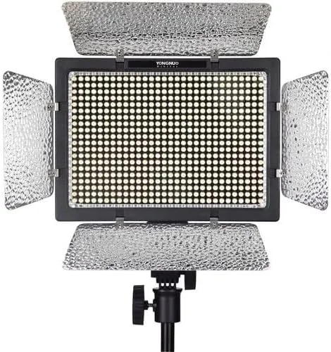 پنل نور LED ویدئویی AECAM - YN600L YN600 با دمای رنگ قابل تنظیم 3200K 5500K برای نورپردازی استودیوی عکاسی (YN600L 3200-5500K)