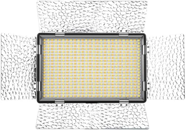 نور ویدئویی 520 LED برای استودیو عکاسی، فلاش دوربین (مشکی) (پکیج 1)