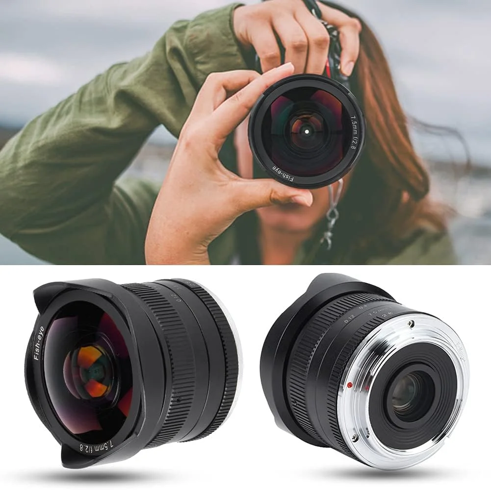 لنز واید انگل SYTR با فوکوس ثابت و پوشش چندگانه، برای دوربین های با مانت E EF-M FX M4/3 (درگاه Fuji FX) لنز واید انگل SYTR با فوکوس ثابت و پوشش چندگانه، برای دوربین های با مانت E EF-M FX M4/3 (درگاه Fuji FX)