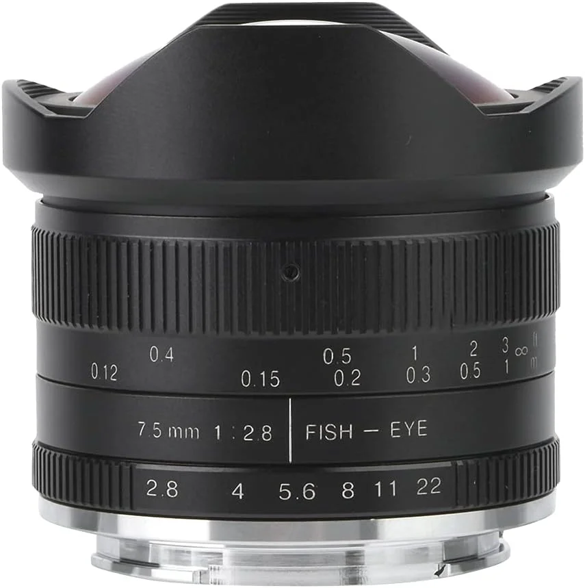 لنز واید انگل SYTR با فوکوس ثابت و پوشش چندگانه، برای دوربین های با مانت E EF-M FX M4/3 (درگاه Fuji FX) لنز واید انگل SYTR با فوکوس ثابت و پوشش چندگانه، برای دوربین های با مانت E EF-M FX M4/3 (درگاه Fuji FX)