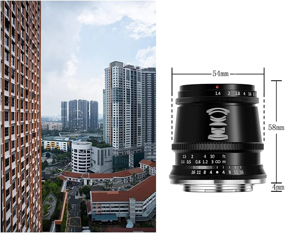 لنز زاویه باز دستی تیتی آرتيزان 17 میلیمتری f 1.4 APS-C با اتصال فوجی X لنز زاویه باز دستی تیتی آرتيزان 17 میلیمتری f 1.4 APS-C با اتصال فوجی X