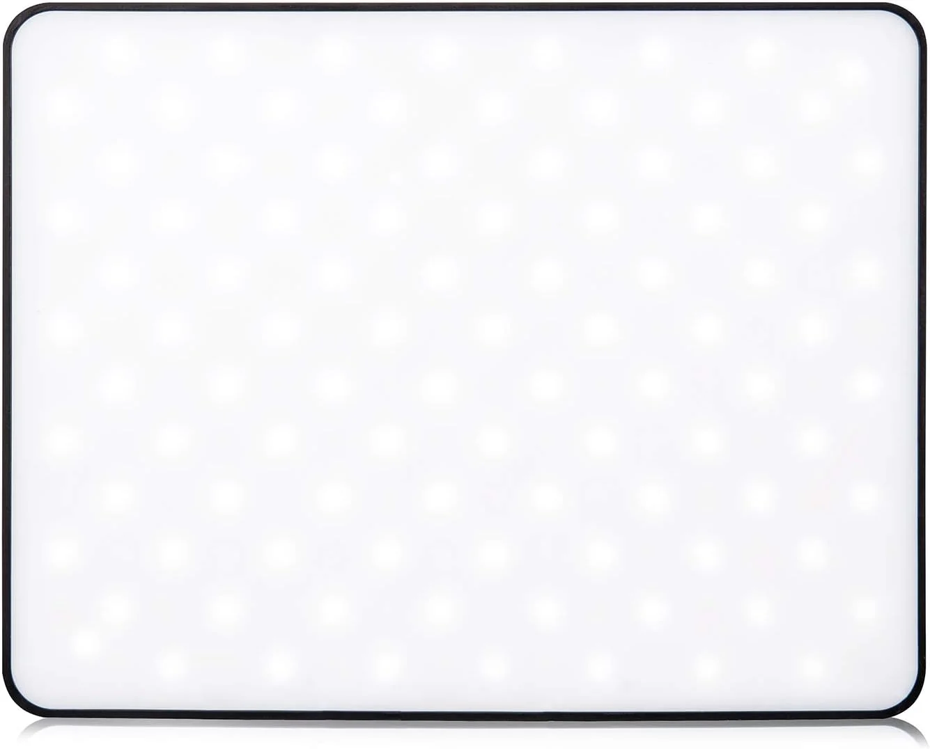 AECAM - چراغ LED استودیویی بی سیم VILTROXs VL200، باریک، دو رنگ و قابل تنظیم نور به همراه آداپتورهای AC و شارژر باتری برای استودیو عکس (مشکی)