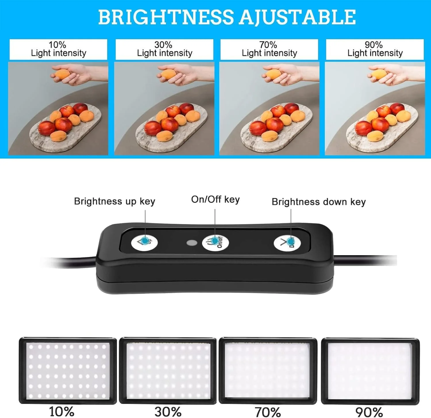 کیت نور ویدئویی LED دو عددی، چراغ های استودیویی با 18 فیلتر رنگی برای نورپردازی عکاسی با پایه سه پایه قابل تنظیم، چراغ های استریمینگ برای ضبط دوربین عکس، زوم کامپیوتر، استریم، تیک تاک، یوتیوب