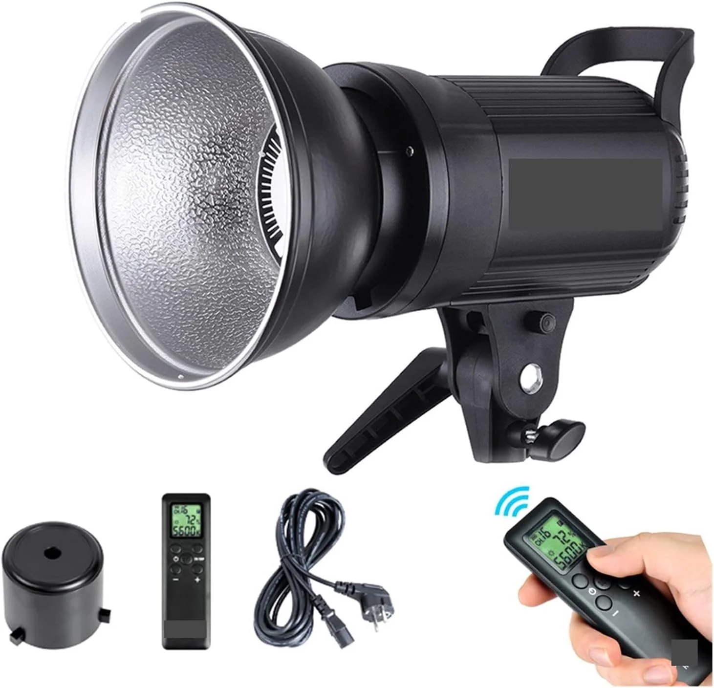 لایت باکس عکاسی LED نور ویدئو 5600K نسخه سفید، نور مداوم ویدئویی، پایه برای استودیو ویدئو Leunlee