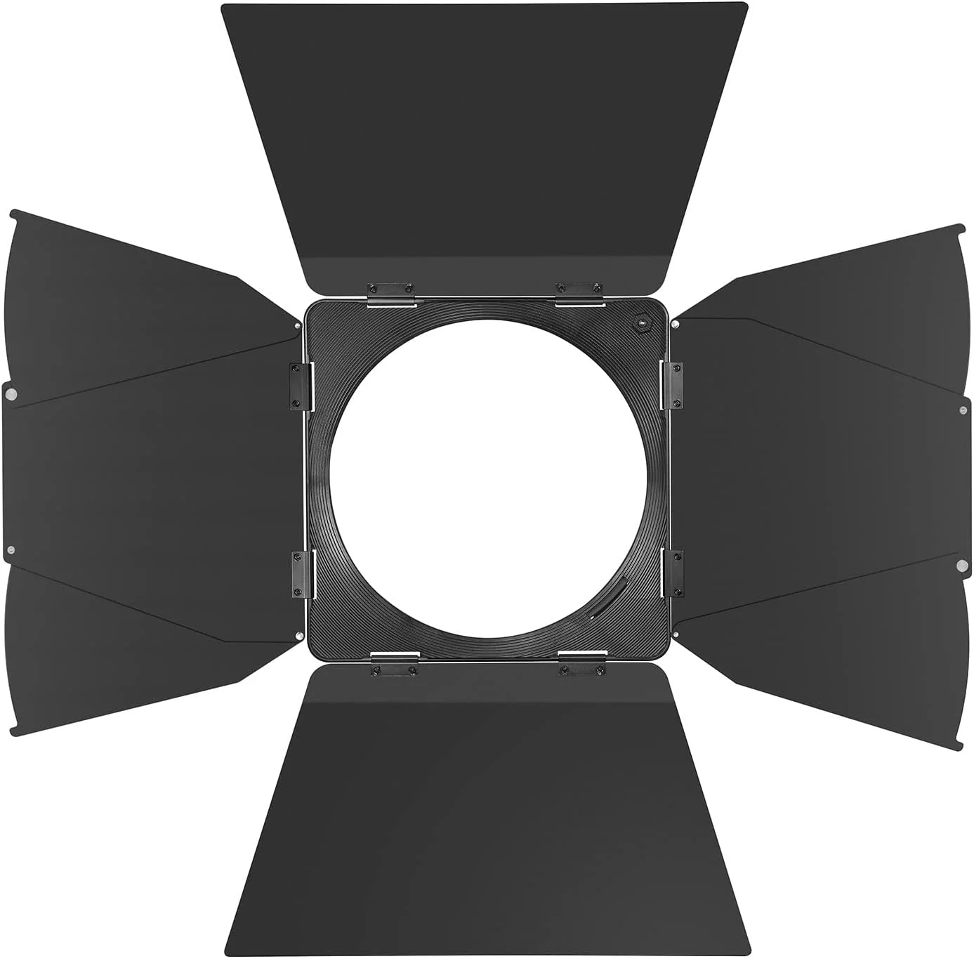 نورپردازی سد نوری، LB-02 درب انبار اصلاح کننده نور ویدئویی LED 10 اینچی با مانت بوئنز برای عکاسی پرتره ویدئویی