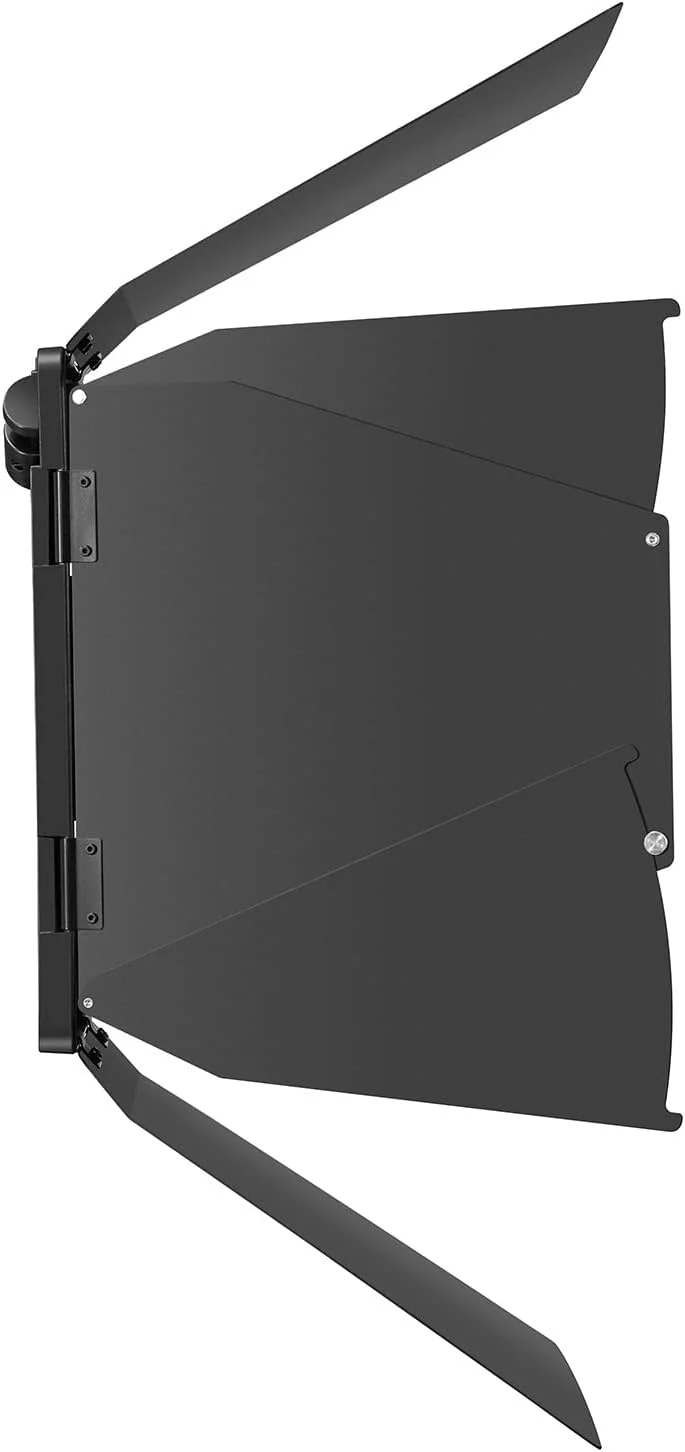 نورپردازی سد نوری، LB-02 درب انبار اصلاح کننده نور ویدئویی LED 10 اینچی با مانت بوئنز برای عکاسی پرتره ویدئویی