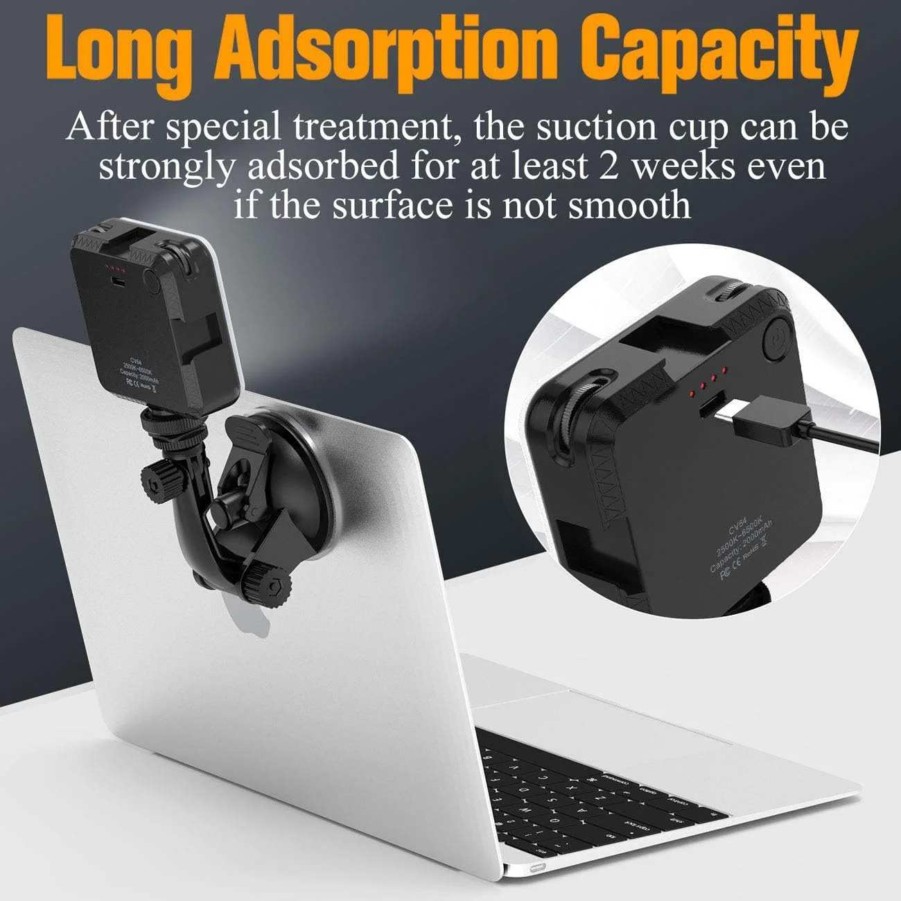 کیت نورپردازی، برای کنفرانس ویدئویی و روشنایی وب کم، طراحی شده برای فعالیت های کاری از راه دور از جمله تماس ها و جلسات پخش زنده، پشتیبانی از پخش خودکار، اتصال برای لپ تاپ ها