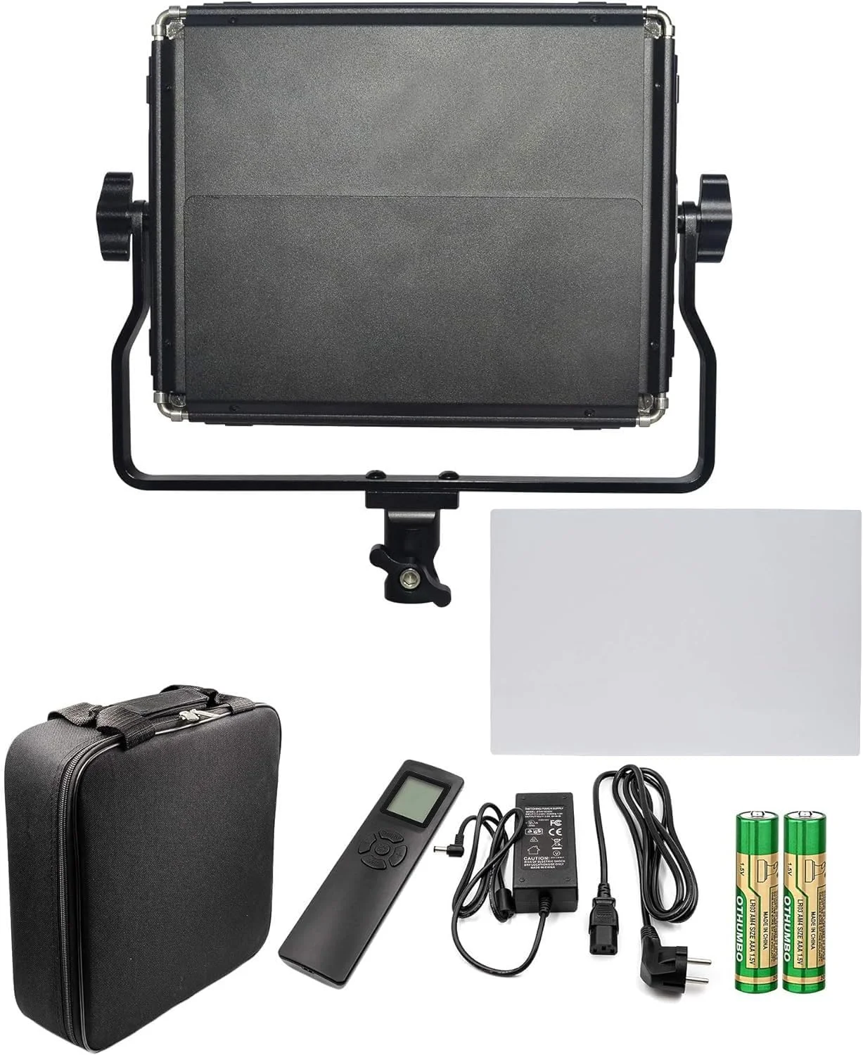 پنل نور ال ای دی دو رنگ LED-540ASRC با دمای رنگی 3200K-5600K برای مصاحبه استودیویی CRI95 لومن 3400 LUX - بدنه فلزی نورپردازی عکاسی و فیلمبرداری در فضای باز